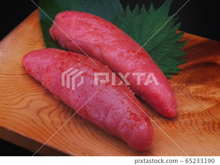 Karashi Mentaiko Japanese spicy cod roe. 65233190