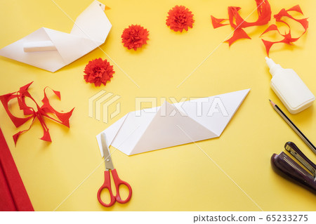 DIY instructions. How to make card with carnation DIY instructions. How to make card with carnation 65233275