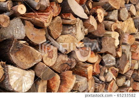 wood, firewood, stack 65233582