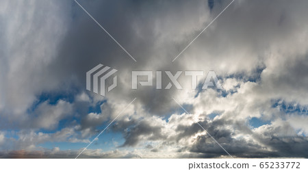 Fantastic clouds at sunrise 65233772