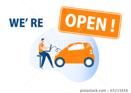 Quarantine Coronavirus Open Car repair service Quarantine Coronavirus Open Car repair service 65233856