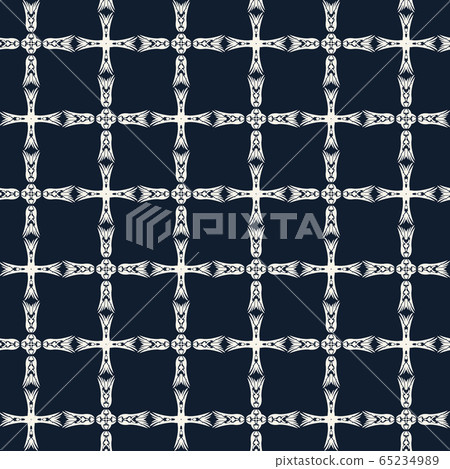 Abstract ethnic geometric seamless pattern 65234989