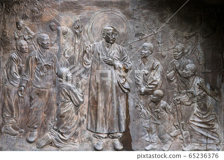 Won Buddhism, Preaching, Painting Won Buddhism, Preaching, Painting 65236376