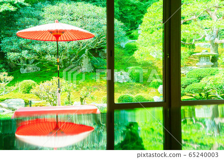 Motosatobo in Sakamoto, Otsu City, Shiga Prefecture Takes a picture of fresh greenery in the former Chikurinin 65240003