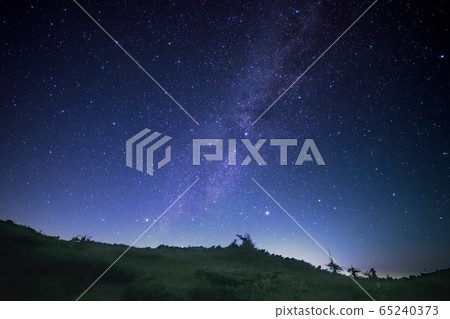 The starry sky seen from Taro Behei 65240373