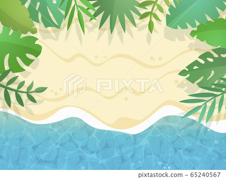 度假村-夏季-私人海灘-熱帶礁 65240567
