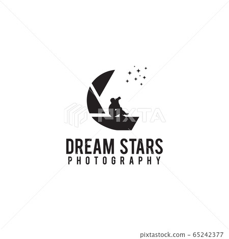 Photography company logo design with using man Photography company logo design with using man 65242377