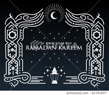 Ramadhan theme background template design 65242847