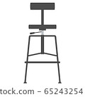 Bus chair with back 65243254