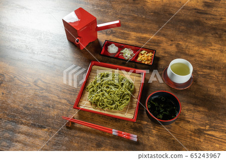Newly made soba Newly made raw soba Japanese foods Newly made soba Newly made raw soba Japanese foods 65243967