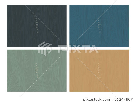 Wooden texture background vector. Wood card in vintage style. Japanese pattern. Wooden texture background vector. Wood card in vintage style. Japanese pattern. 65244907