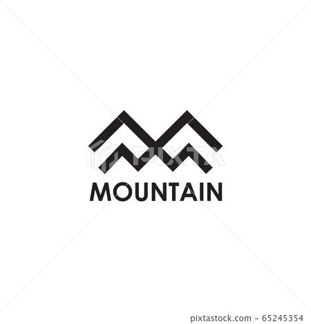 M letter initial logo design vector template 65245354