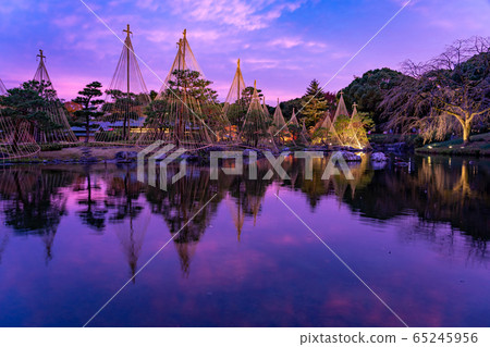 Aichi Prefecture Nagoya City Shirotori Garden Snow Illumination Aichi Prefecture Nagoya City Shirotori Garden Snow Illumination 65245956