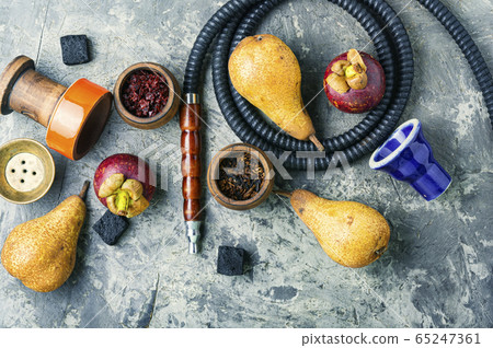 Pear shisha tobacco. 65247361