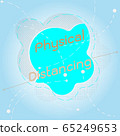 Design freeform bubble speech physical distanncing 65249653