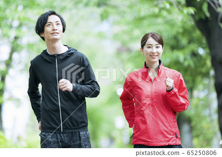 慢跑的夫婦 慢跑的夫婦 65250806
