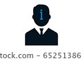Account info icon. Premium quality vector illustration.	 65251386