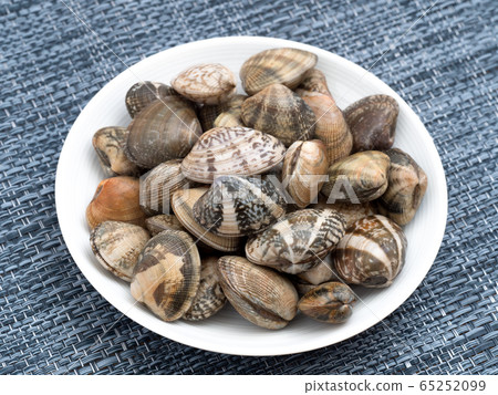 Raw clams 65252099