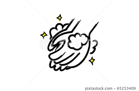 電暈病毒圖標矢量圖像 電暈病毒圖標矢量圖像 65253409