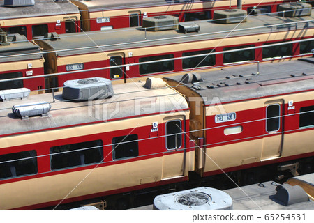 A large number of Japanese National Railways vehicles kept at the Higashi-Omiya yard (2009) A large number of Japanese National Railways vehicles kept at the Higashi-Omiya yard (2009) 65254531