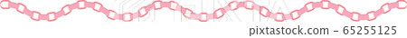 Origami ring decoration, ring decoration, ring connection 65255125