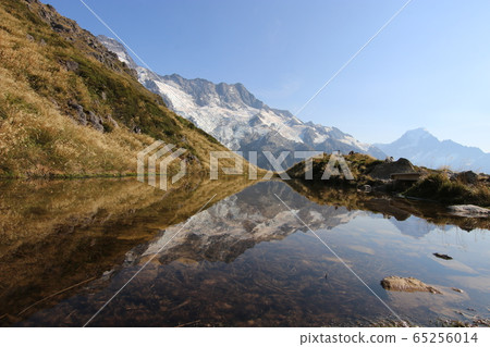 Mount Cook, National Park, Aoraki, World Heritage Site, Cary Turns Track (New Zealand), March 65256014