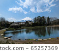 Superb view of Oshino Hakkai and Mt. Fuji 65257369