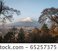 Mount Fuji in the morning taken from the secret spot 65257375