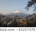 Mount Fuji in the morning taken from the secret spot 65257376