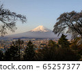 Mount Fuji in the morning taken from the secret spot 65257377
