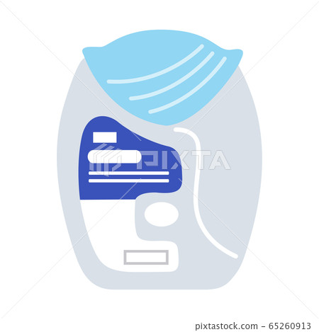 Illustration of inhaled medicine for asthma (relbear) 65260913