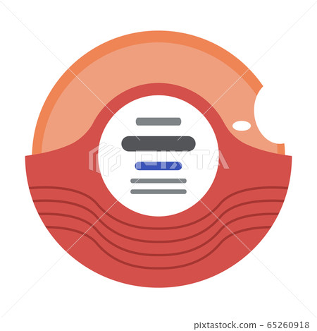 Illustration of inhaled drug for asthma (Fulltide) 65260918
