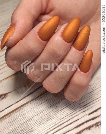 Closeup photo of a beautiful female hands with 65266153