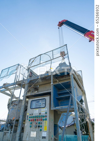 Columnar improvement Ground reinforcement Mixing status Cement slurry generation Construction management 65266932