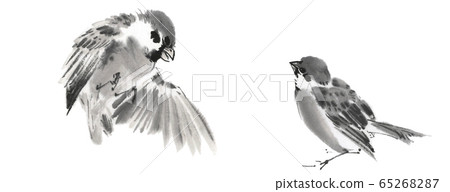 Ink painting 65268287