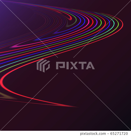 Multicolored abstract magic energy electrical 65271720