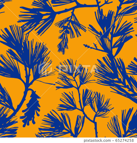 Floral seamless pattern.  65274258