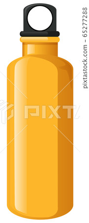 Water bottle in yellow color 65277288