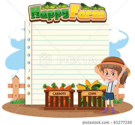 Border frame template with gardening theme Border frame template with gardening theme 65277289