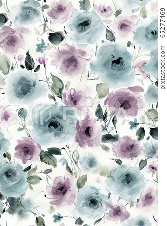 Colorful floral material combinations and design elements Colorful floral material combinations and design elements 65277469