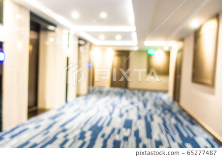 Abstract blur hotel lobby interior room Abstract blur hotel lobby interior room 65277487