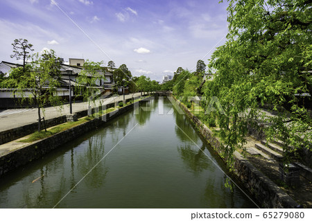 岡山縣倉敷市倉敷Bikan地區城市景觀 65279080