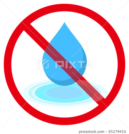 水禁標誌 水禁標誌 65279410