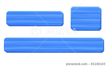 Woodgrain Telop Base-Rounded / Blue 65280103