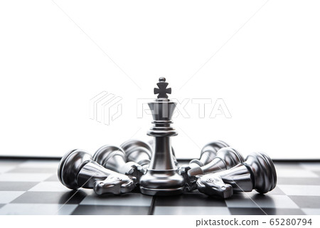chess board game concept of business ideas and chess board game concept of business ideas and 65280794