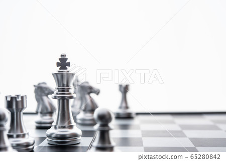 chess board game concept of business ideas and chess board game concept of business ideas and 65280842