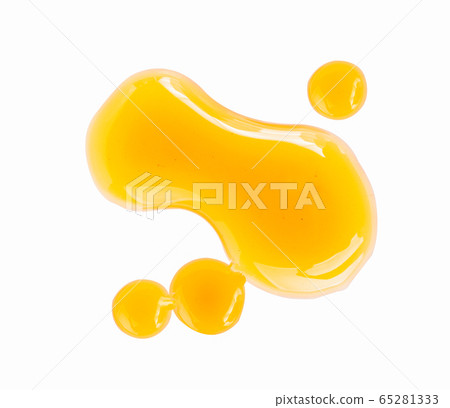 Sweet honey isolated on white background. 65281333