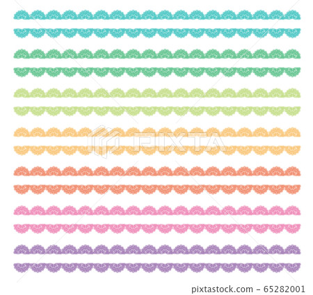 Pastel lace material 65282001