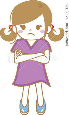 武器生氣的女孩 65282180