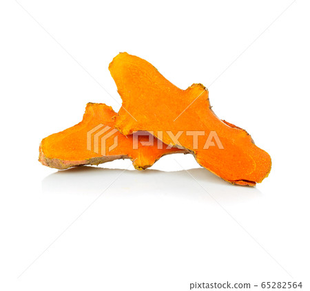 Close up Turmeric (Curcuma longa Linn) rhizome Close up Turmeric (Curcuma longa Linn) rhizome 65282564